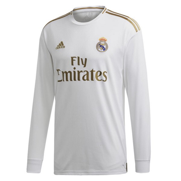 Maillot Football Real Madrid Domicile ML 2019-20 Blanc